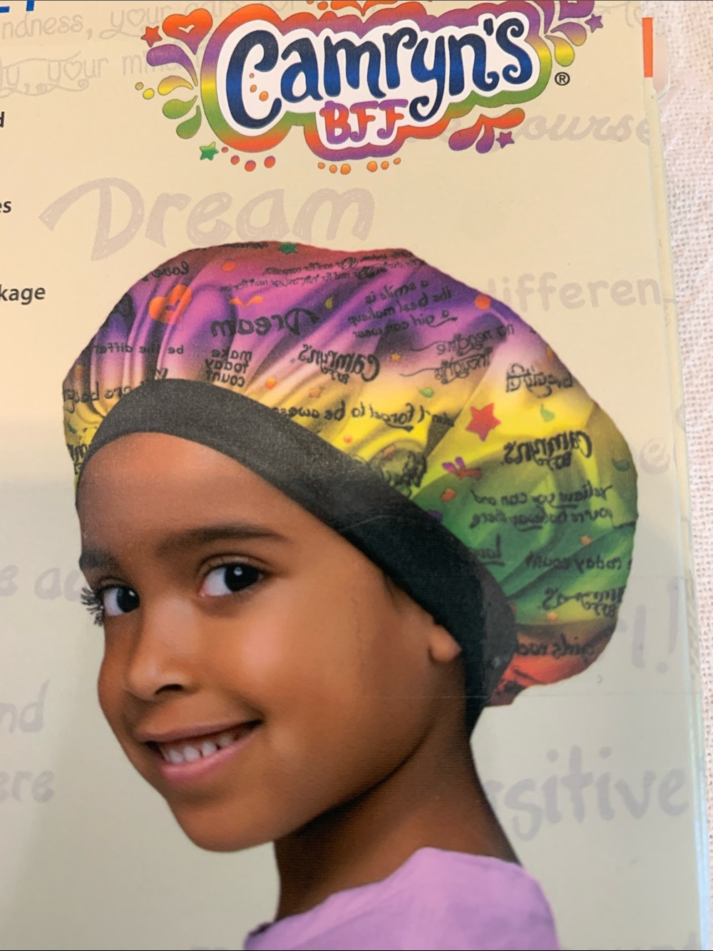 Black Child’s 5 item Hair care set NEW leave-In & Curling crème Bonnet/Durag Gel - Picture 9 of 9